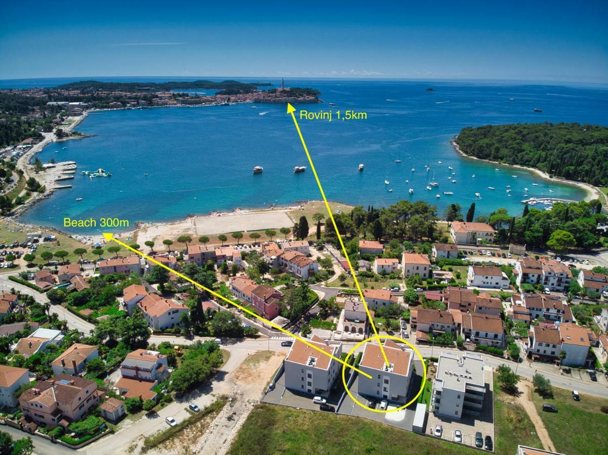 Sunset Luxury Apartment Rovinj Bagian luar foto