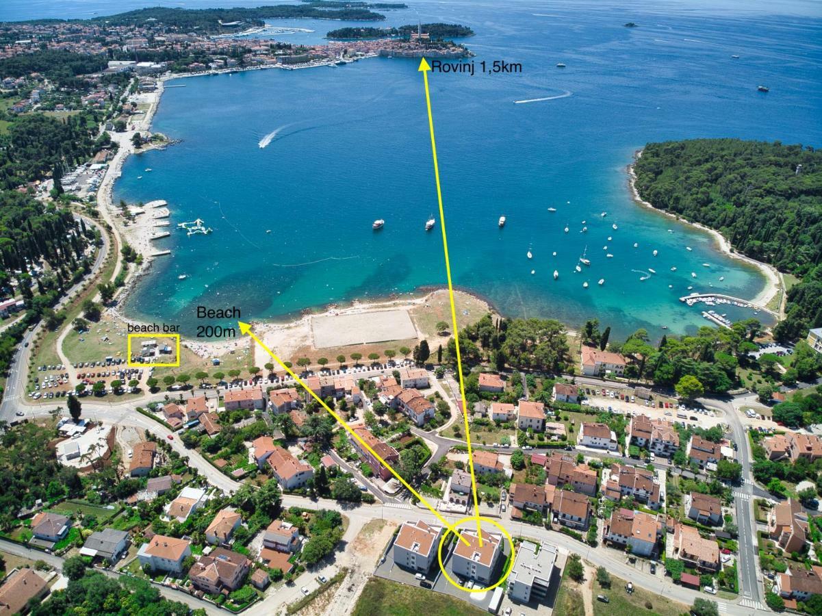 Sunset Luxury Apartment Rovinj Bagian luar foto
